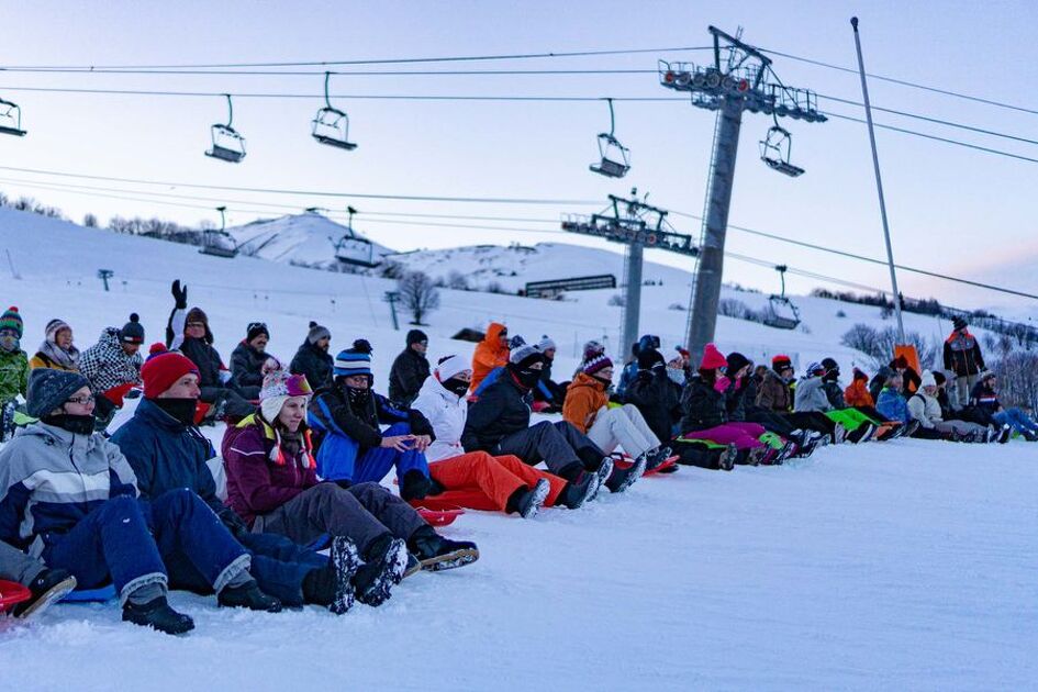 © Course de luge Haribo - Corbier Tourisme