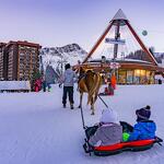 © Luge joëring - Corbier Tourisme