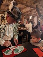 Magic dinner - Close-up at Les Roches Blanches restaurant