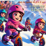 © Affiche Affiche Kids Rider Bike Snowcup - KRBC