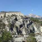 © Forts d'Esseillon à Aussois-Avrieux - Vue depuis la via ferrata du Diable à Aussois - Savoie Mont Blanc Desage