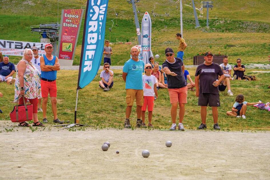 Petanque veld