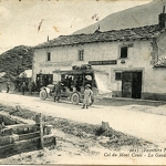 © Vieille carte postale Col du Mont-Cenis - Généanet - fanfan1