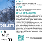 © L'Oeillette in de winter - Route op sneeuwschoenen - Corbier Tourisme