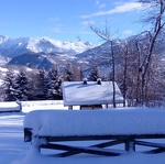 © De lus van de Tour des Hameaux - Route op sneeuwschoenen - Corbier Tourisme