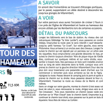 © De lus van de Tour des Hameaux - Route op sneeuwschoenen - Corbier Tourisme