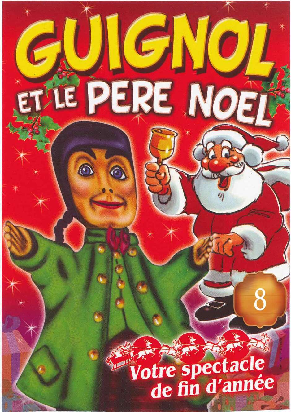 Spectacle de marionnettes: Guignol et le Père Noël_Le Corbier