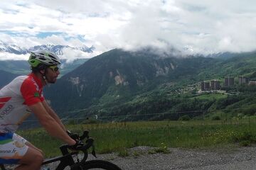 © Montée cyclo de la Toussuire par Fontcouverte et le Corbier - Alice Lauga - Agate