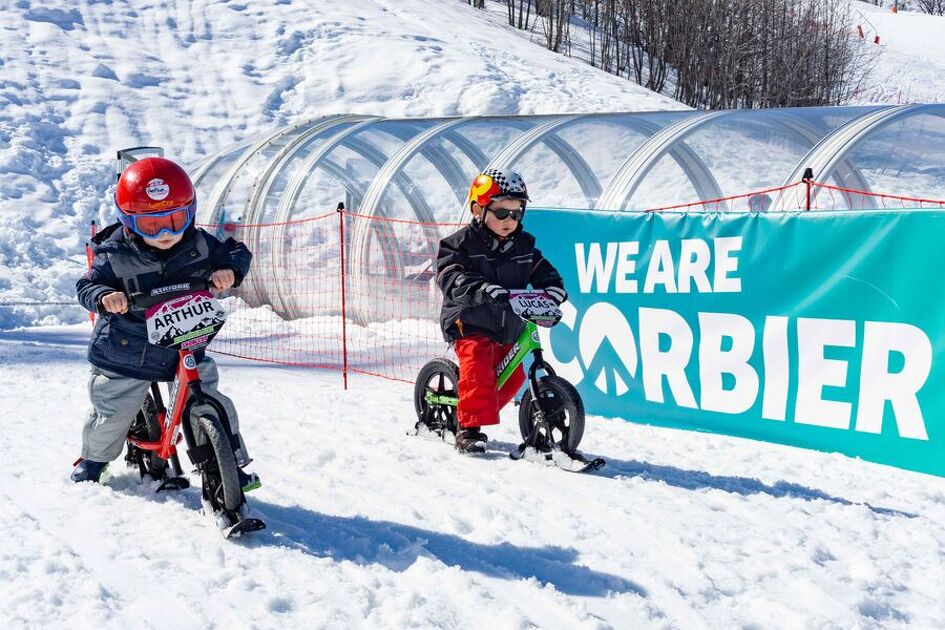 © Kids Rider Bike Snowcup - Corbier Tourisme